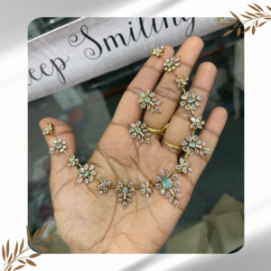 Exquisite Green Stone Necklace