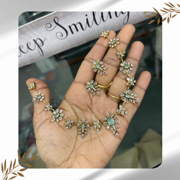 Exquisite Green Stone Necklace