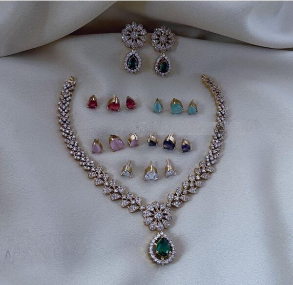 STONE CHANGABLE NECKSET