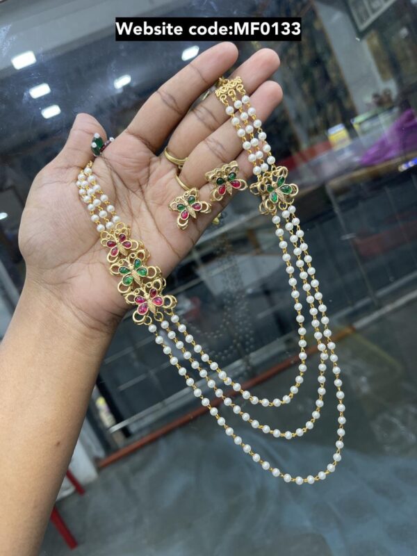 PEARL 3 LINE HARAM MF0133