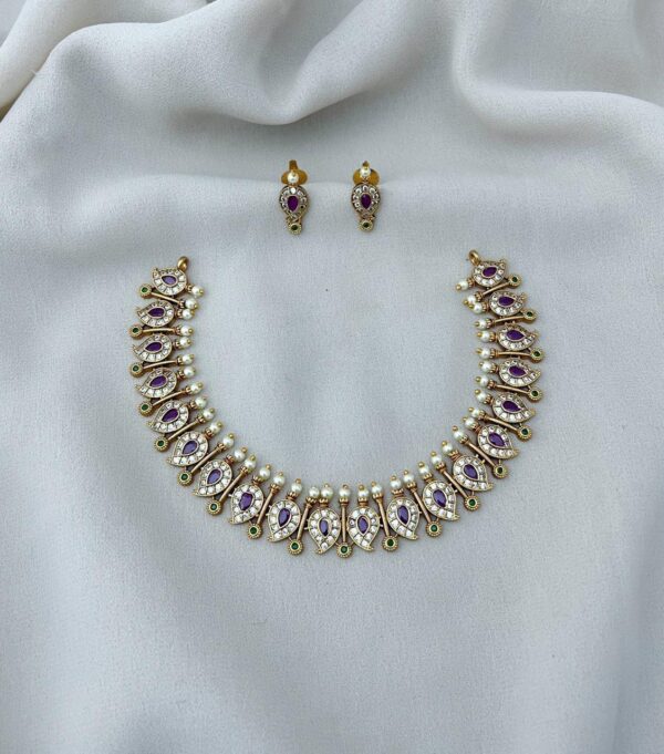 GOLD INSPIRED MANGO NECKSET