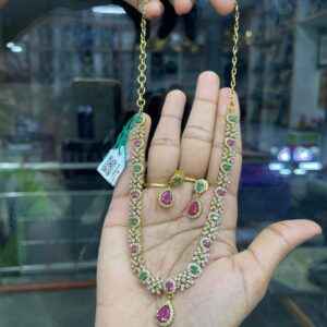 MULTI COLOUR NECKSET MF1176