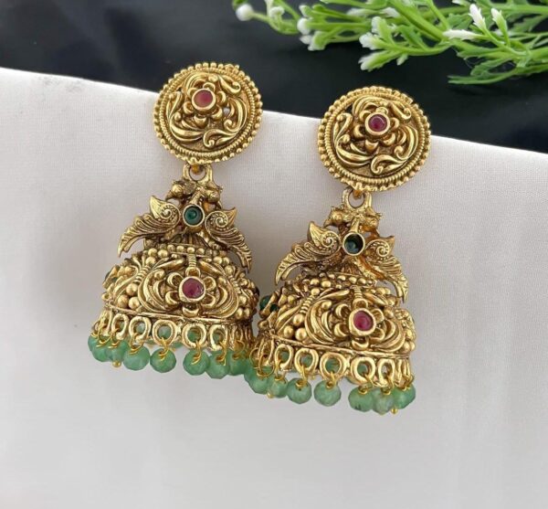 WITHOUT LAKSHMI ANTIQUE JUMKA