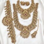 NECKLACE+HARAM+HIPBELT - SEMI BRIDAL