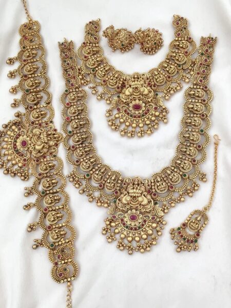 NECKLACE+HARAM+HIPBELT - SEMI BRIDAL
