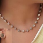 FAST SELLING FLOWER NECKSET PREMIUM