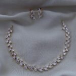 LEAF DESIGN NECKSET -SIMPLE