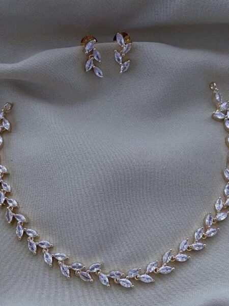 LEAF DESIGN NECKSET -SIMPLE