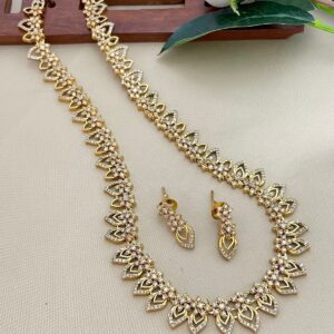 DIAMOND INSPIRED LEAF SHAPE HARAM MF009