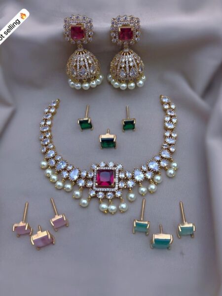 STONE INTER-CHANGABLE NECKSET