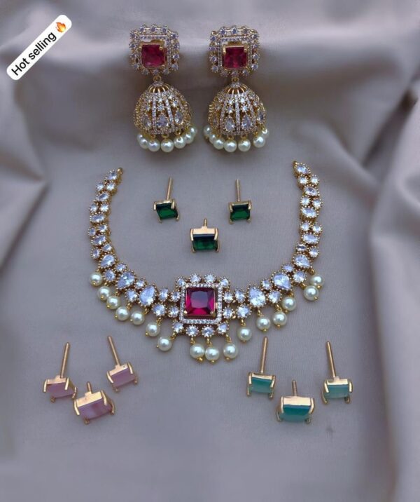 STONE INTER-CHANGABLE NECKSET