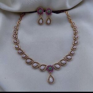 FAST SELLING SIMPLE NECKSET IN MULTI COLUR