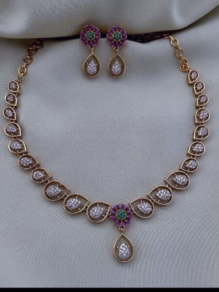 FAST SELLING SIMPLE NECKSET IN MULTI COLUR