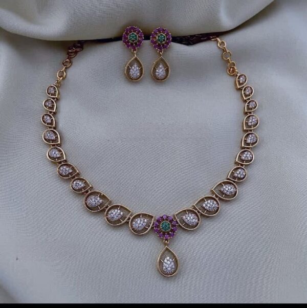 FAST SELLING SIMPLE NECKSET IN MULTI COLUR