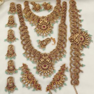 3D HEAVY BRIDAL IN MINT GREEN