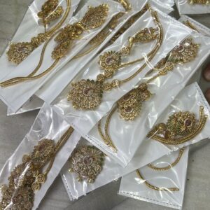 CHAIN MODEL PEACOCK STONE PENDANT MF3000