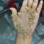 JUMKA MODEL NECKSET WITH AD STONE MF2569