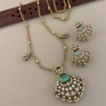 MID HARAM IN FANCY STYLE - MINT GREEN
