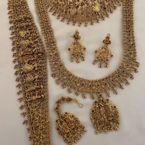 RADHA KRISHNAR SEMI BRIDAL SET