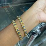 PEACOCK FEATHER BANGLE MF1477
