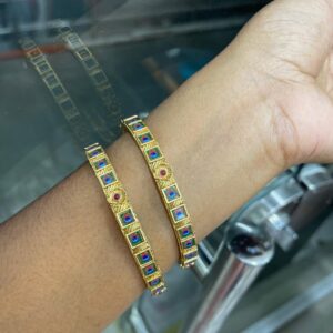 PEACOCK FEATHER BANGLE MF1477