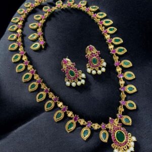 KERELA DESIGN PALAK STONE HARAM