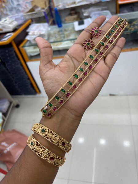 NECKSET + BANGLE COMBO MF2738