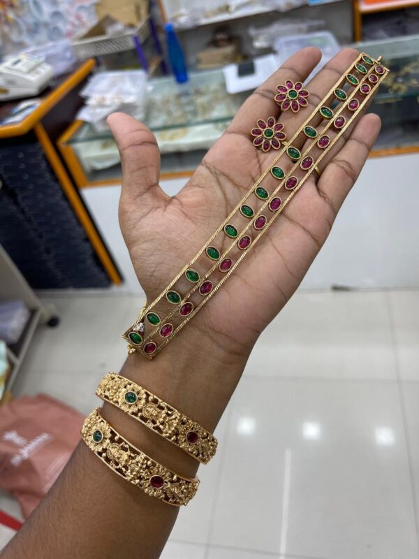 NECKSET + BANGLE COMBO MF2738