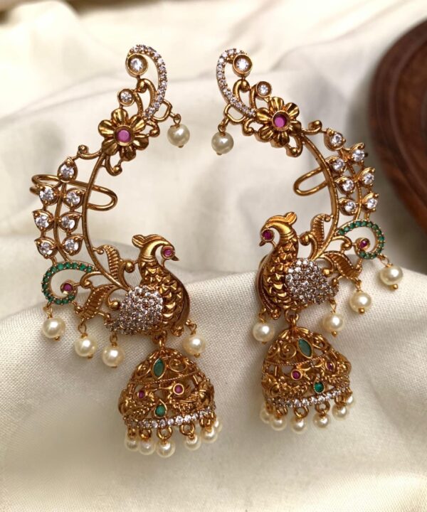 PEACOCK BLUETOOTH JUMKA EARING