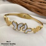 STAINLESS BUTTEEFLY BRACLET