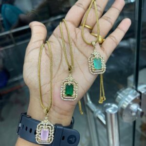 3 IN 1 USAGE MODEL SQUARE SHAPE PENDANT MF2401