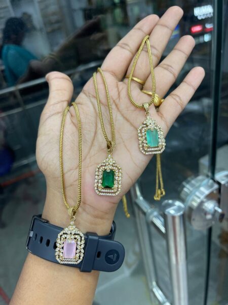 3 IN 1 USAGE MODEL SQUARE SHAPE PENDANT MF2401
