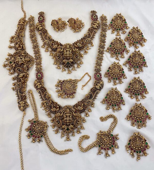 3 D SEMI BRIDAL IN ANTIQUE DEISGN VERY BUDGET