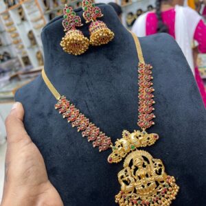 KEMP LAKSHMI PENDANT HARAM
