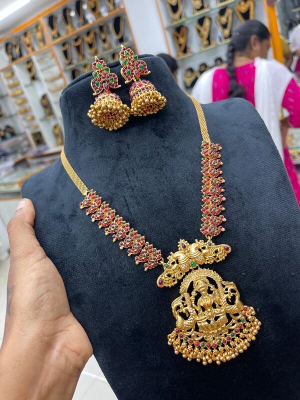 KEMP LAKSHMI PENDANT HARAM