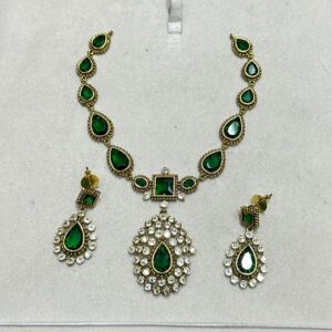 JYOTHIKA INSPIRED NECKSET WITH BACKCHAIN