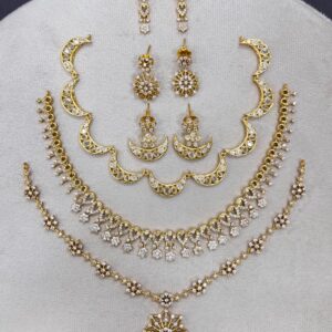 3 IN 1 PREMIUM QUALITY NECKSET MF3045