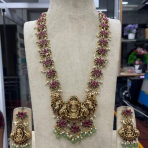 3D PENDANT WITH LOTUS HANGING HARAM MF2749