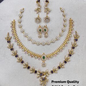 3 IN 1 PREMIUM QUALITY NECKSET MF3045