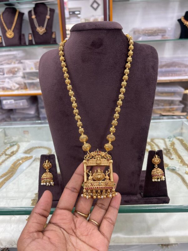 NEW LAUNCH LONG CHETTINADU WITH PENDANT MF3020