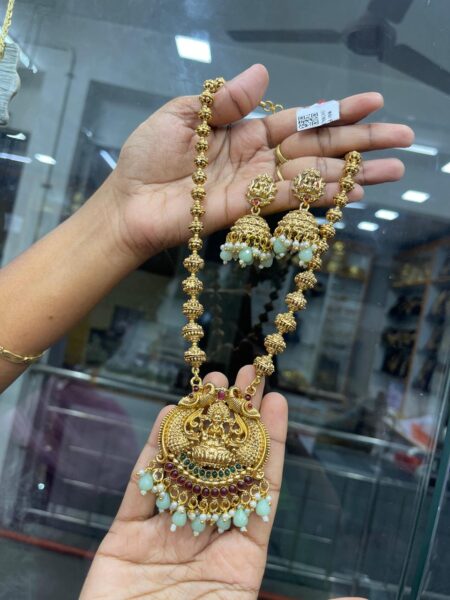 CHETTINADU WITH MINT GREEN MF1194