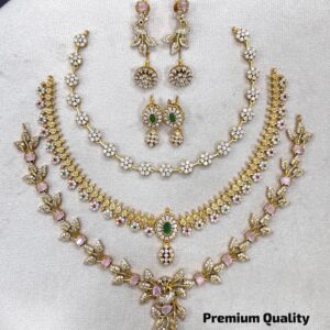 3 IN 1 PREMIUM QUALITY NECKSET MF3045