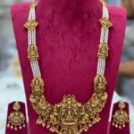3D PENDANT ANTIQUE COLOUR HEAVY HARAM IN MF3043