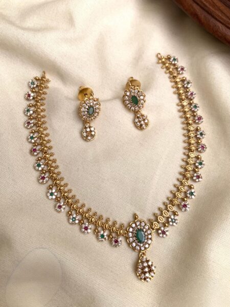 WITHOUT LAKSHMI NECKSET MF1603
