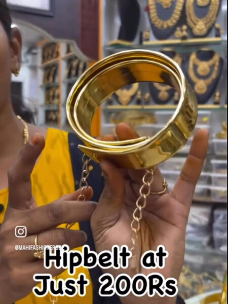 FLEXIBLE HIPBELT WITH CHAIN LOCK MF0475