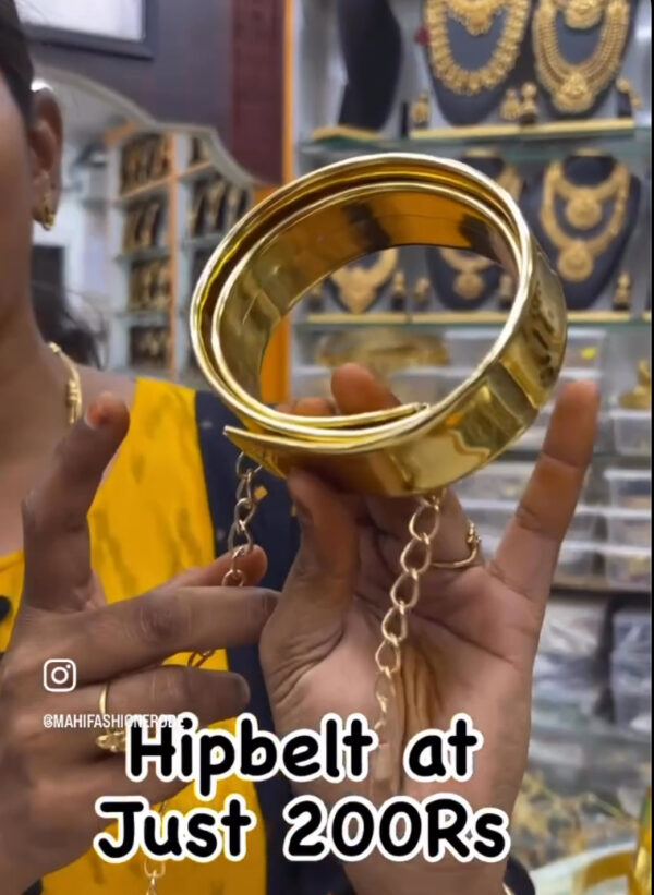 FLEXIBLE HIPBELT WITH CHAIN LOCK MF0475