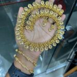 COIN HARAM WITH BANGLE COMBO MF0845 (RS.1110-10%= RS.999 ONLY)