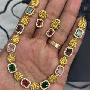 NAVARATHNA NECKSET ULTIMATE DESIGN