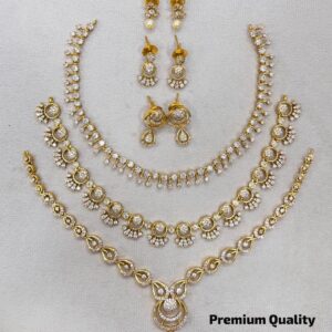 3 IN 1 PREMIUM QUALITY NECKSET MF3045