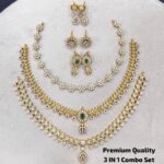 3 IN 1 PREMIUM QUALITY NECKSET MF3045